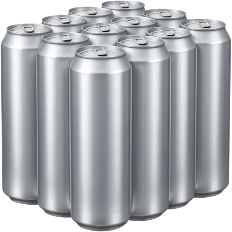 stack of many beer cans emoji