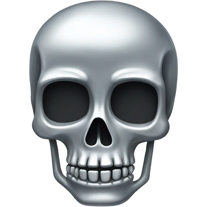 Chrome skeleton  emoji