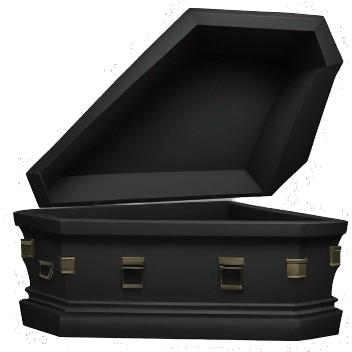 black coffin emoji