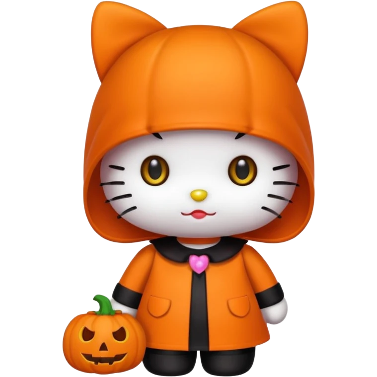 Halloween hello kitty emoji