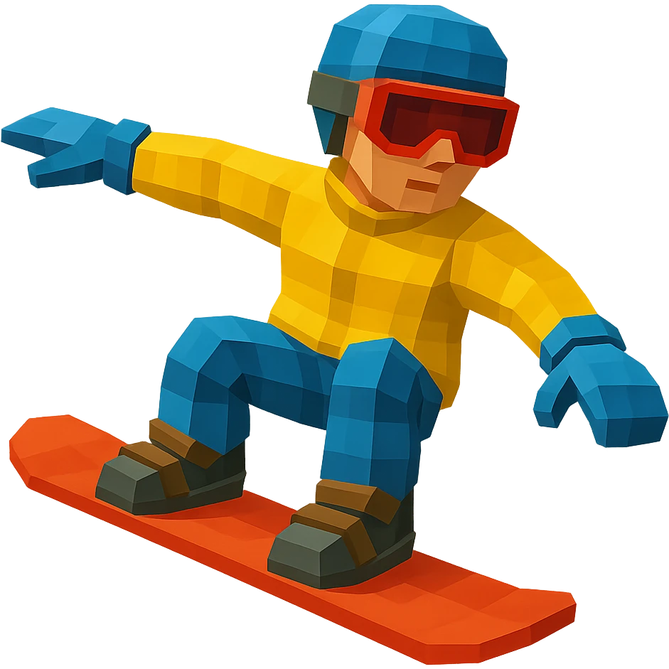 snowboarder  emoji