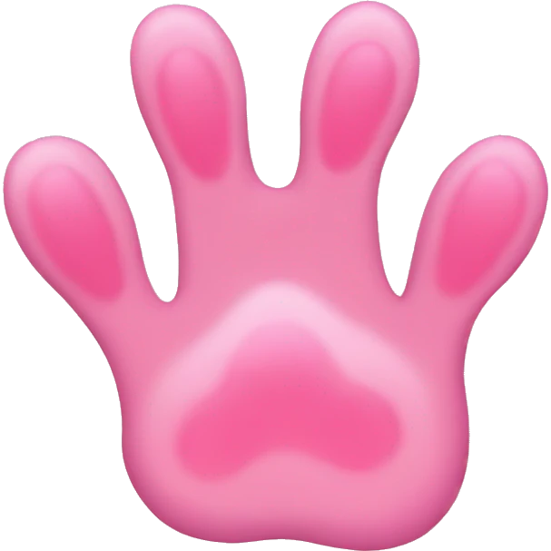 pink cat paws emoji