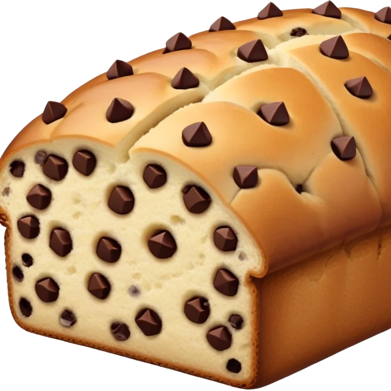 Chocolate chip bread emoji