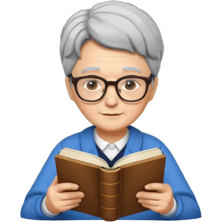 ancient The wise librarian emoji