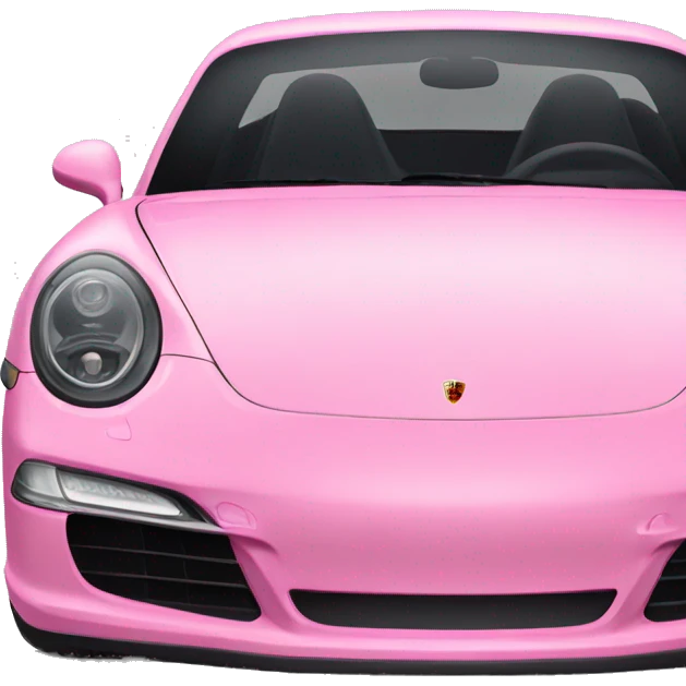pink porsche logo  emoji