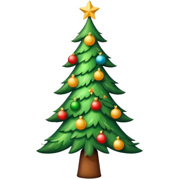 Елка знаком вопроса emoji