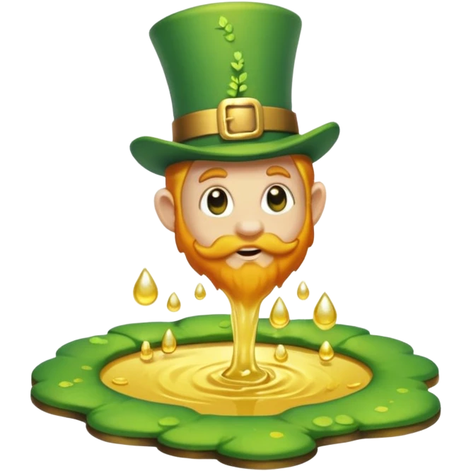 Leprechaun piss emoji