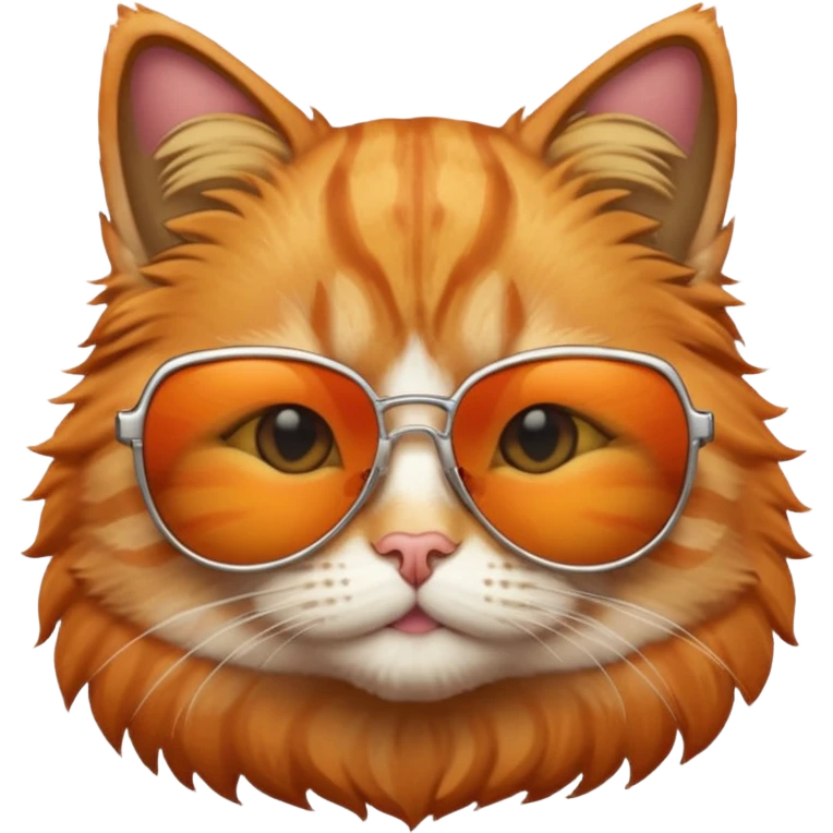 Cat wearing sunglasses emoji