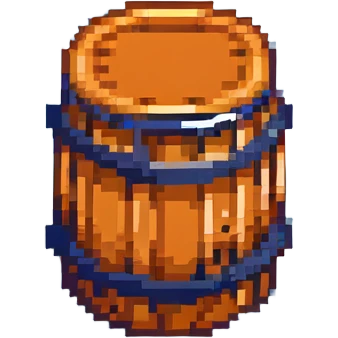 orange road construction barrel emoji
