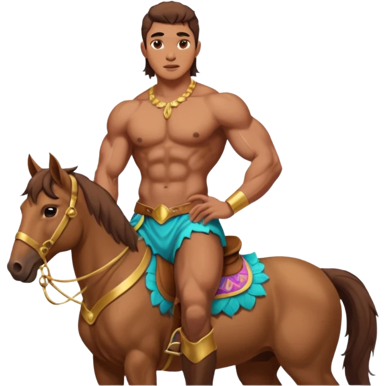 PHILIPPINE MYTHICAL Centaur (half man half horse) BUT runway classy emoji