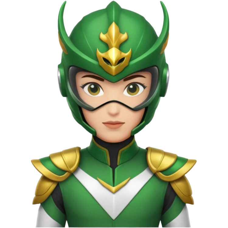 Green ranger 😏 emoji