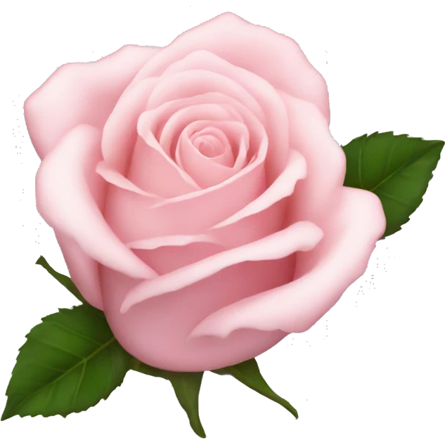 light pink rose emoji