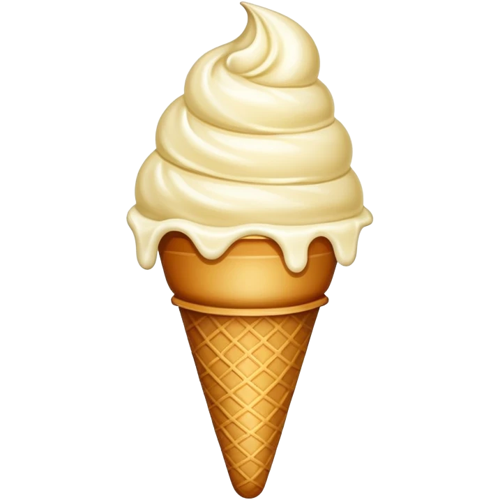 Ice cream emoji