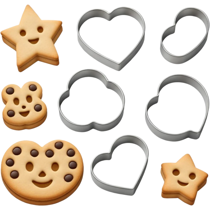 Cookie cutters emoji