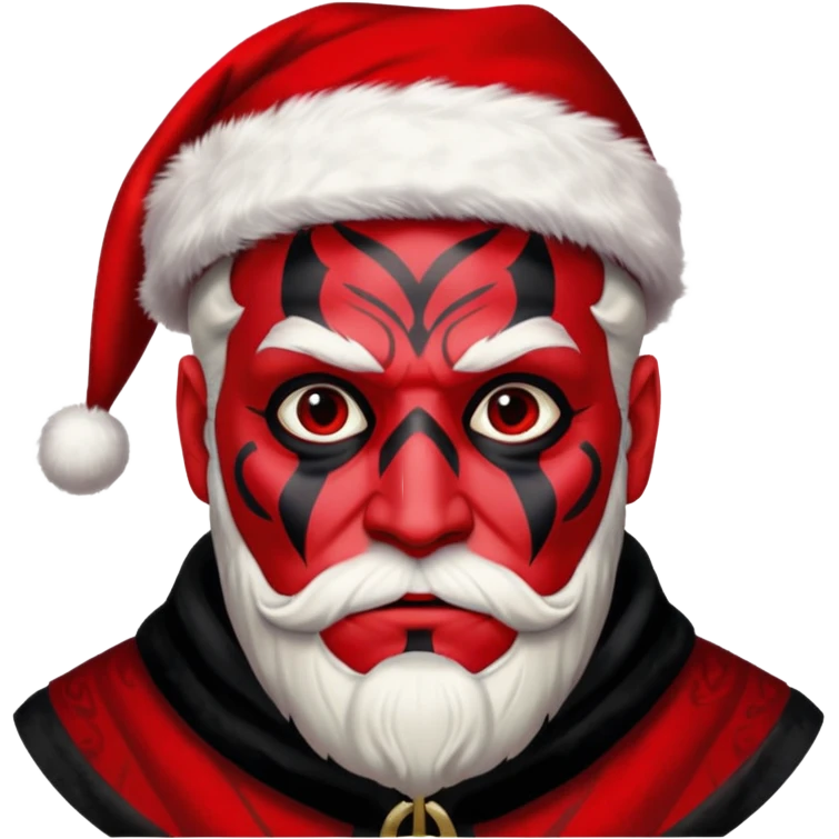 darth maul santa emoji