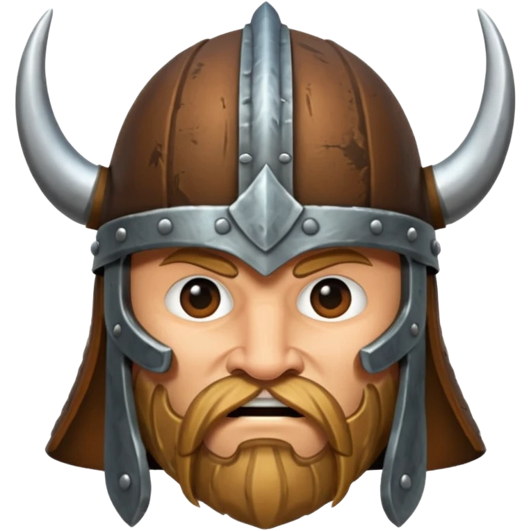empty viking helmet  emoji