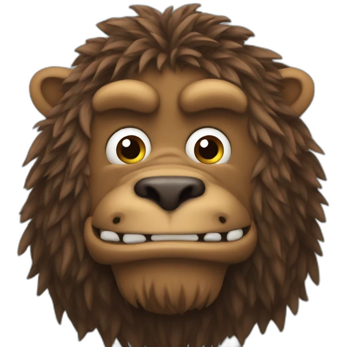 Gruffallo emoji