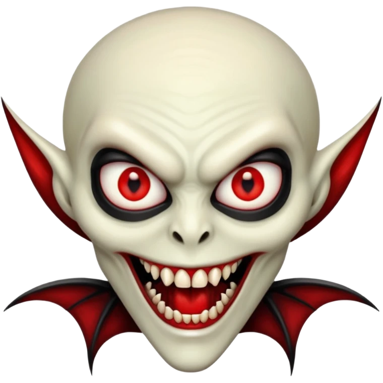 Alien vampire emoji