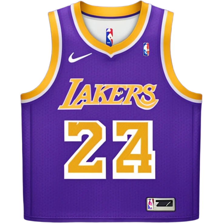 los angeles lakers jersey emoji