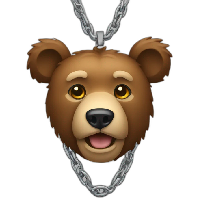 bear chain emoji