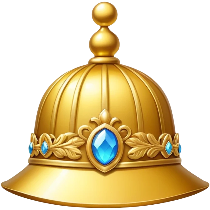 golden hat emoji