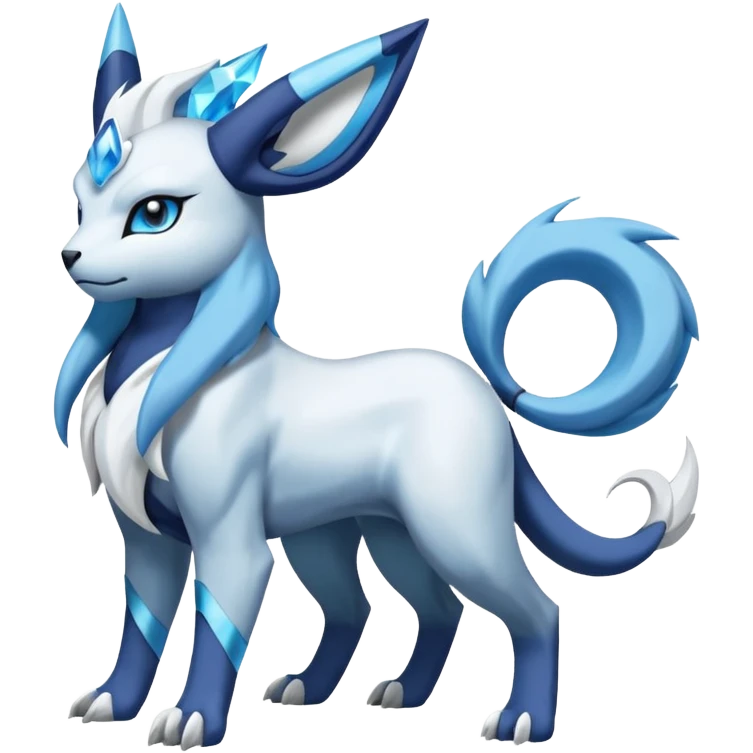 Absol-Cobalion-Glaceon-Suicune-Amaura-fusion emoji