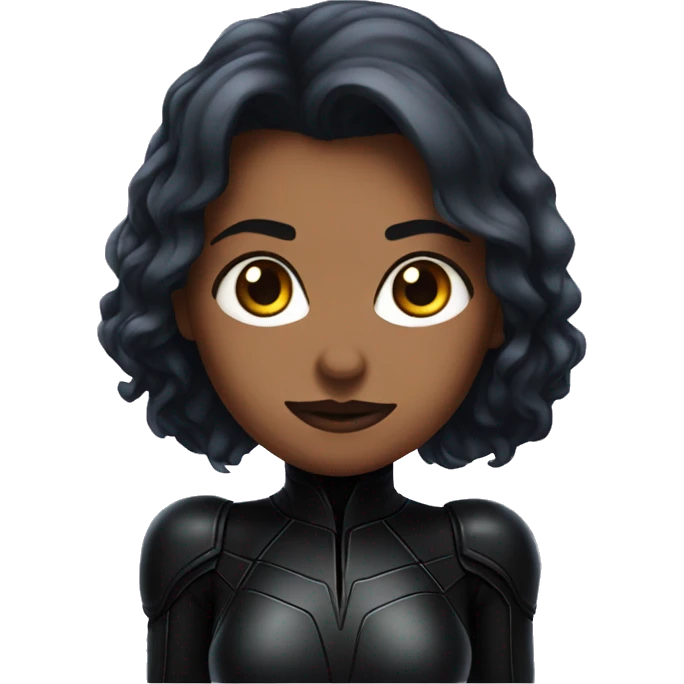 black widow mrvel emoji