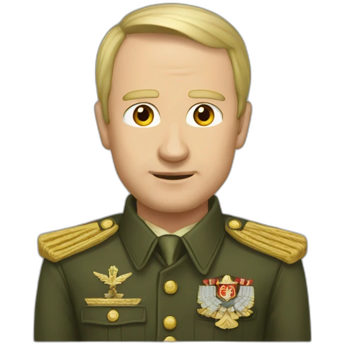 Путин афро emoji