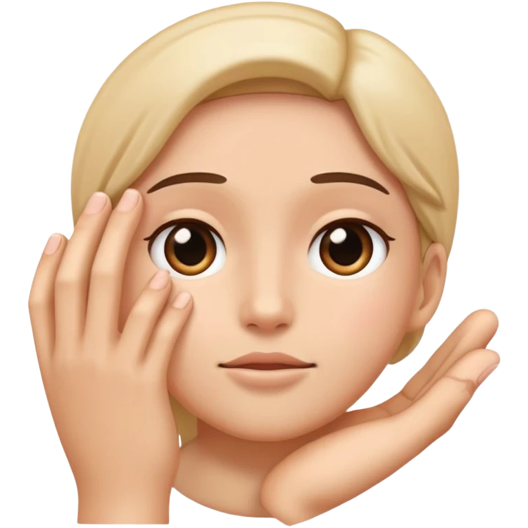 Рука лицо emoji