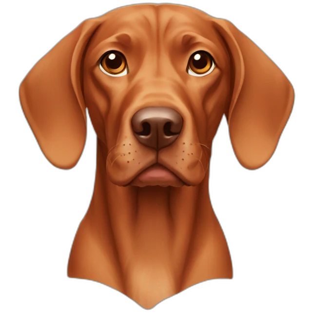 Vizsla dog emoji