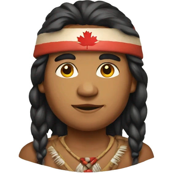 Canadian Indians emoji