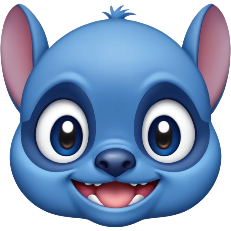 Stitch Face from Lilo and Stitch emoji