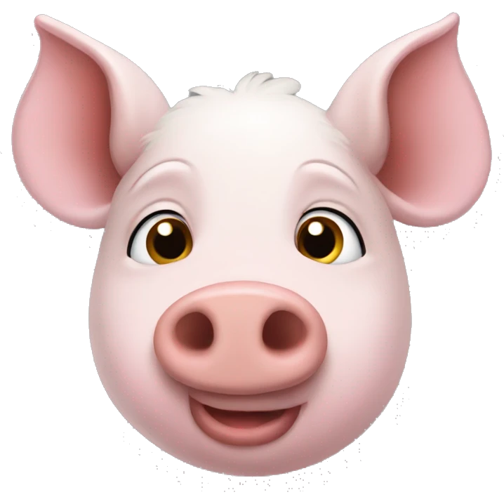 Pua the pig emoji