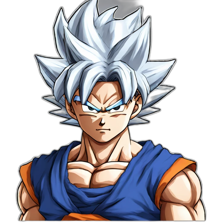 Goku dragon ball ultra instinct emoji