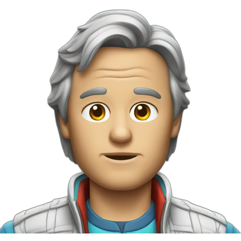 Marty McFly emoji