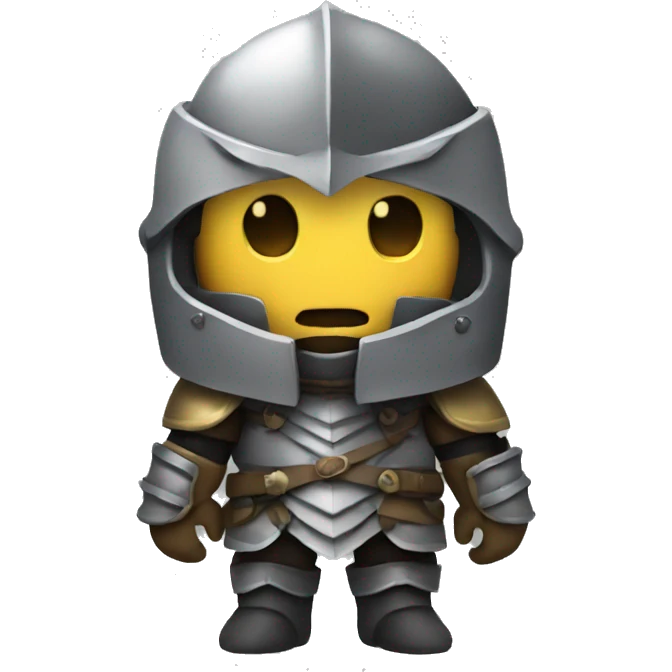 villain with armor emoji