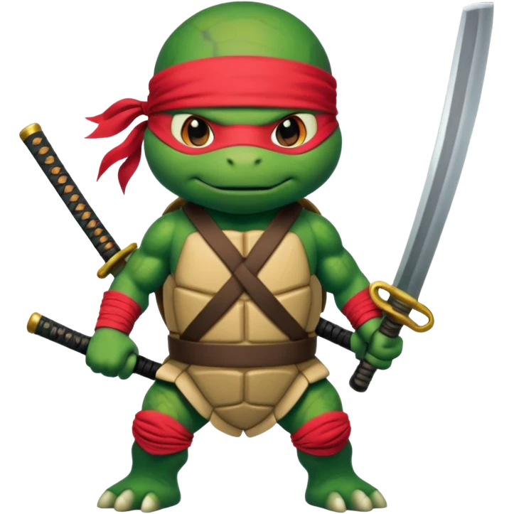 Cowabunga ninja turtle emoji