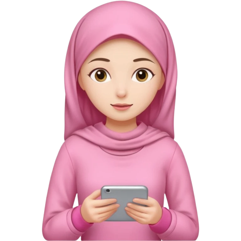 کار های روزانه زنانه صورتی بدون حجاب  emoji