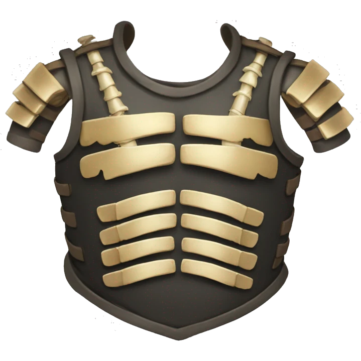 torso armor with bones emoji