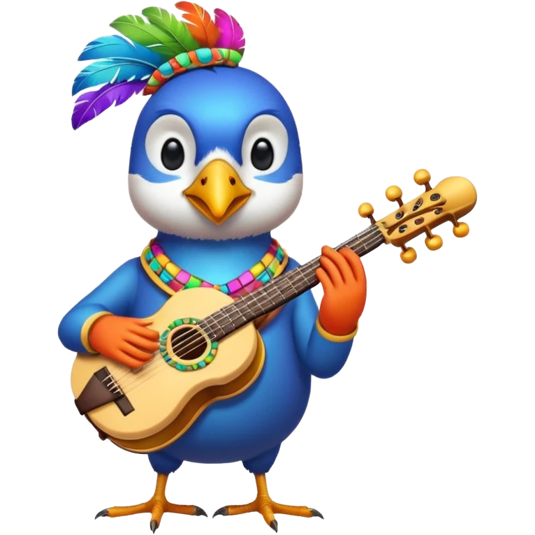 bird Musician emoji
