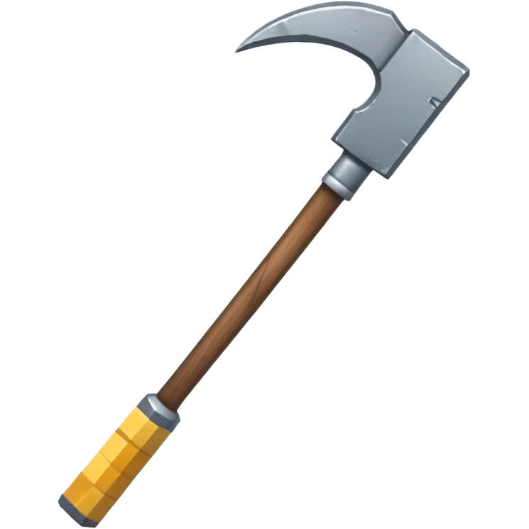 Minecraft picaxe emoji