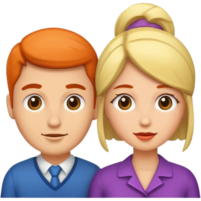 a man and a woman emoji