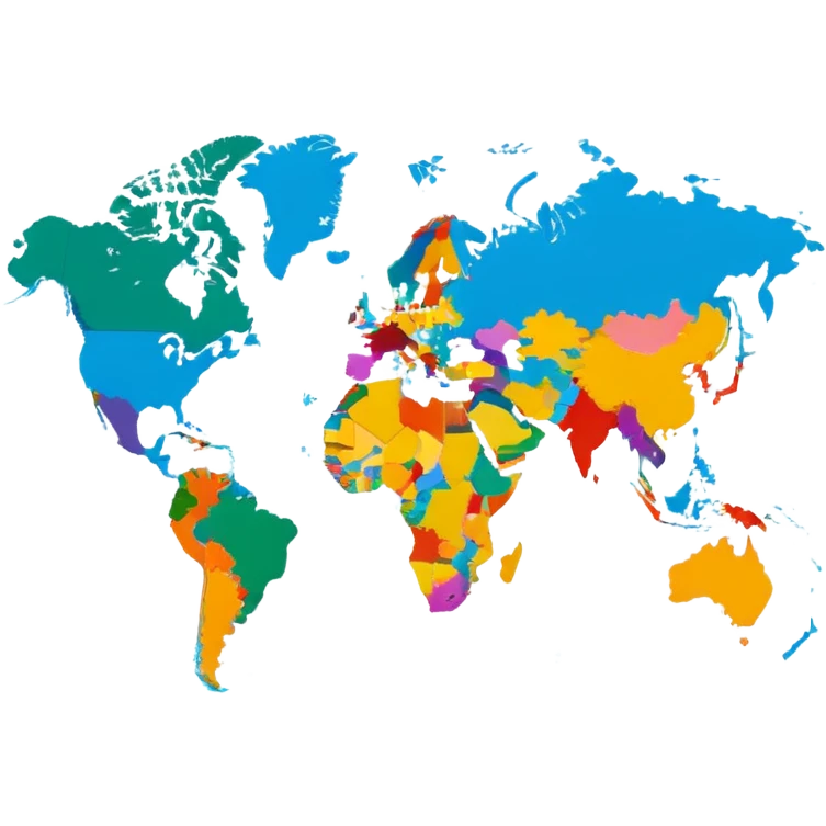 world map emoji