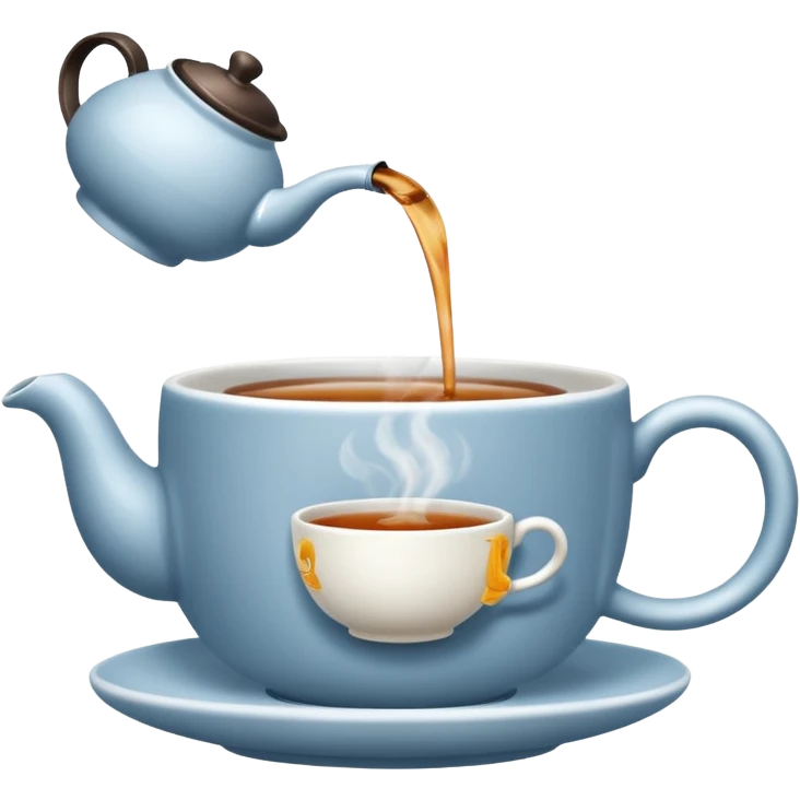 hand tea motion emoji