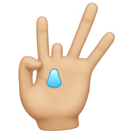 finger touch iphone screen emoji