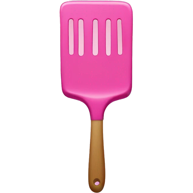 Pink spatula  emoji