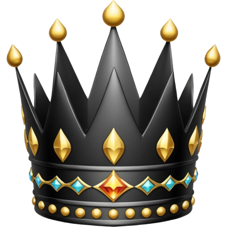 black corwn emoji