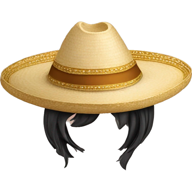 Elegante sombrero emoji