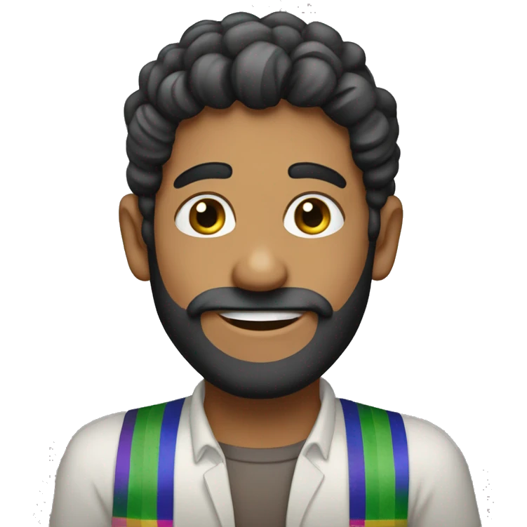 jew celebrating pride month emoji