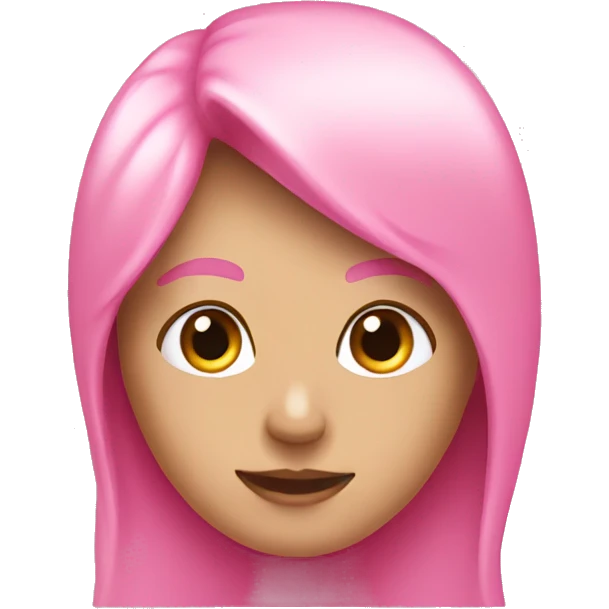 Pink emoji